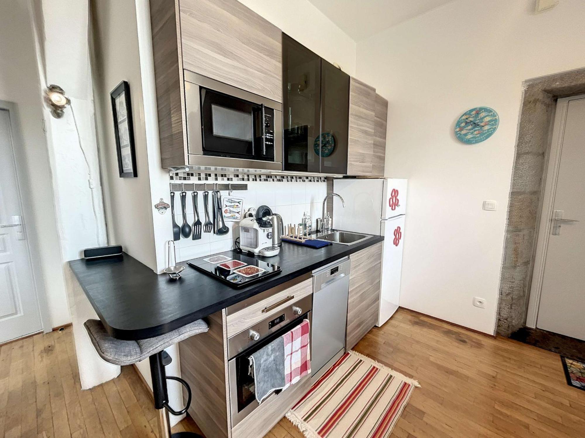 Appartement Cosy, 200M Plage, Parking Prive, Wifi - Fr-1-361-18 グランビル エクステリア 写真